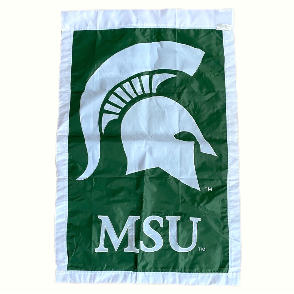 MICHIGAN STATE Spartans Flag Banner 28”x43” MSU